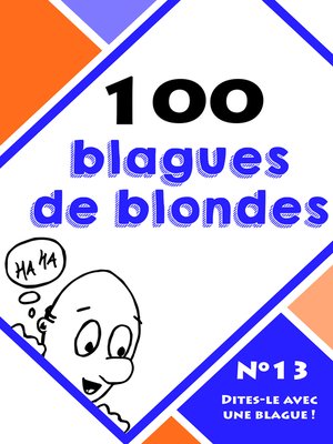 cover image of 100 blagues de blondes